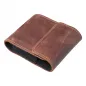 Samsung Galaxy Z Flip4 5G Universaletui, Horizontale holster, Gürtelholster ROYAL Crazy Horse Braun 