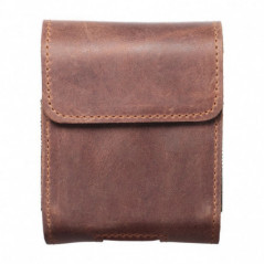 Samsung Galaxy Z Flip4 5G Universaletui, Horizontale holster, Gürtelholster ROYAL Crazy Horse Braun 