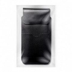 Apple iPhone 7 Universaletui, Gürtelholster ROYAL - Leather universal flap pocket Schwarz