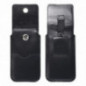 XIAOMI Redmi Note 10 Universaletui, Gürtelholster ROYAL - Leather universal flap pocket Schwarz