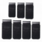 Samsung Galaxy A12 Universaletui, Gürtelholster ROYAL - Leather universal flap pocket Schwarz