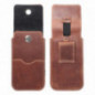 Samsung Galaxy A52 LTE Universaletui, Gürtelholster ROYAL - Leather universal flap pocket Braun