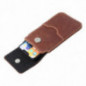 XIAOMI Redmi Note 10 Universaletui, Gürtelholster ROYAL - Leather universal flap pocket Braun