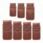 Samsung Galaxy A12 Universaletui, Gürtelholster ROYAL - Leather universal flap pocket Braun