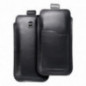 Apple iPhone 13 Universaletui, Gürtelholster ROYAL - Leather universal flap pocket Schwarz