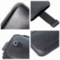 Apple iPhone 13 Universaletui, Gürtelholster ROYAL - Leather universal flap pocket Schwarz