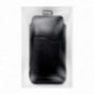 Apple iPhone 13 Universaletui, Gürtelholster ROYAL - Leather universal flap pocket Schwarz