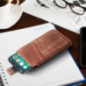 Samsung Galaxy A12 Universaletui, Gürtelholster ROYAL - Leather universal flap pocket Braun