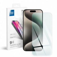 Apple iPhone 15 Panzerglas Blue Star 9H Durchsichtbar