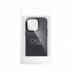 Apple iPhone 16 Plus Hülle Carbon premium Elegant  Schwarz
