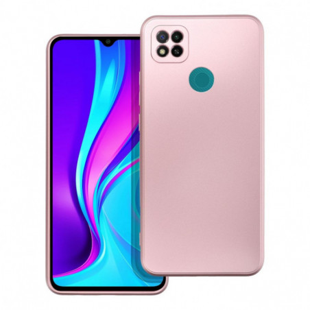 XIAOMI Redmi 9C NFC Hülle Metallic Rosa