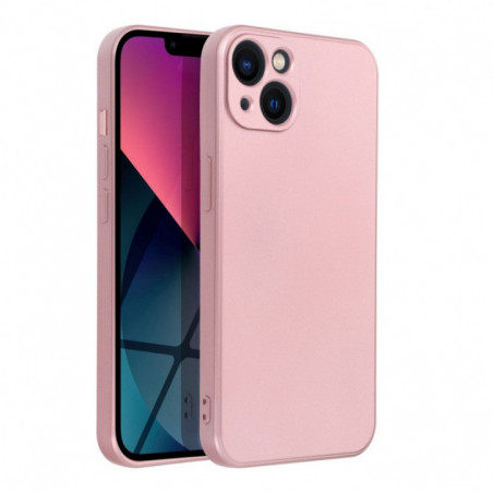 Apple iPhone 13 Hülle Metallic Rosa