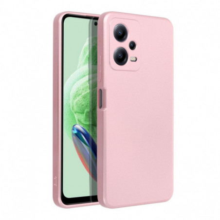 XIAOMI Redmi Note 12 5G Hülle Metallic Rosa