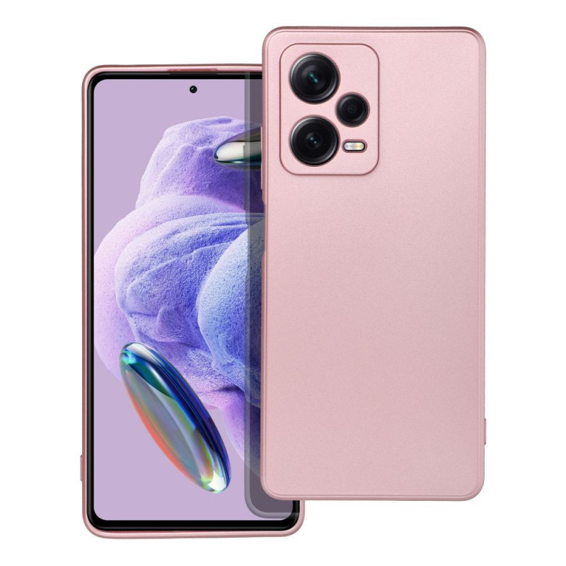 XIAOMI Redmi Note 12 Pro Plus 5G Hülle Metallic Rosa XIAOMI Redmi Note 12 Pro Plus 5G Hülle Metallic Rosa