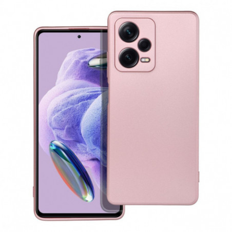 XIAOMI Redmi Note 12 Pro Plus 5G Hülle Metallic Rosa