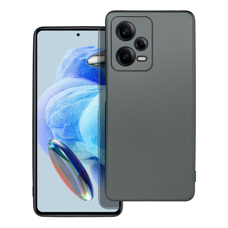 XIAOMI Redmi Note 12 Pro 5G Hülle Metallic Grau