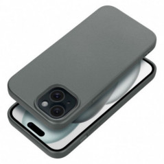 Apple iPhone 15 Hülle Metallic Grau