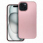 Apple iPhone 15 Hülle Metallic Rosa