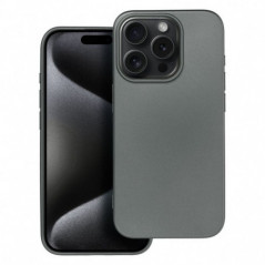 Apple iPhone 15 Pro Hülle Metallic Grau