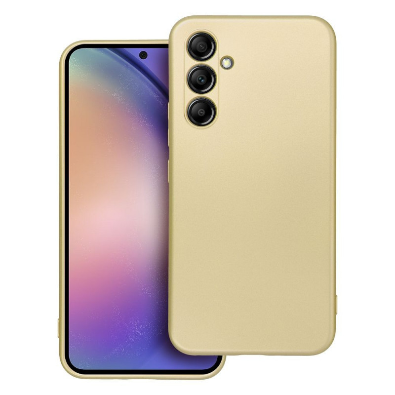 Samsung Galaxy A54 Hülle Metallic Gold