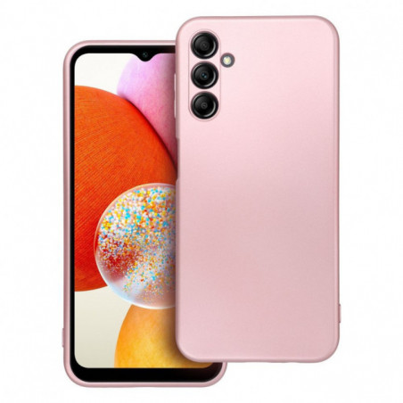 Samsung Galaxy A14 LTE Hülle Metallic Rosa