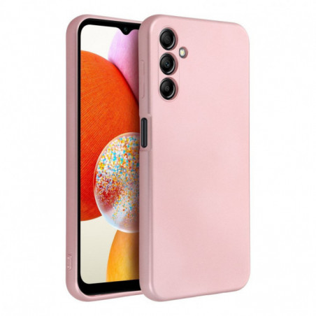 Samsung Galaxy A14 LTE Hülle Metallic Rosa