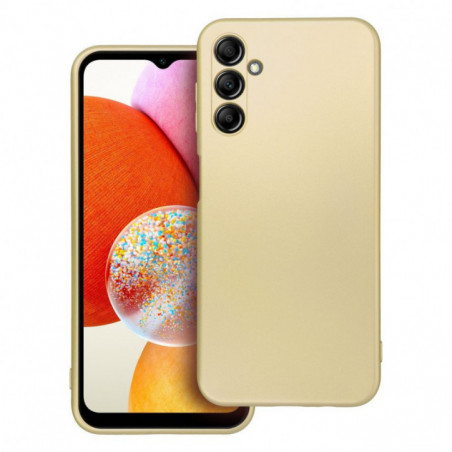 Samsung Galaxy A14 LTE Hülle Metallic Gold