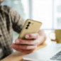 Samsung Galaxy A14 LTE Hülle Metallic Gold