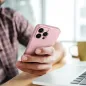 Apple iPhone 15 Pro Max Hülle Metallic Rosa