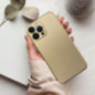 Apple iPhone 15 Plus Hülle Metallic Gold