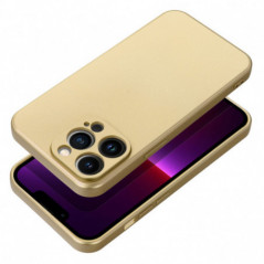 Apple iPhone 14 Hülle Metallic Gold
