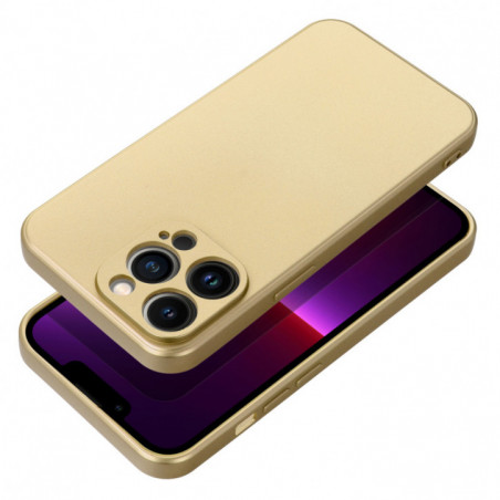 Apple iPhone 14 Hülle Metallic Gold