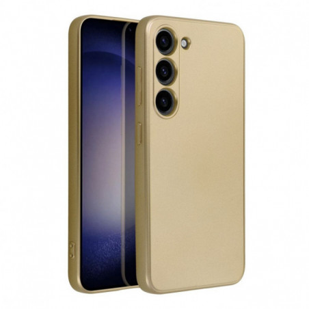 Samsung Galaxy S23 5G Hülle Metallic Gold
