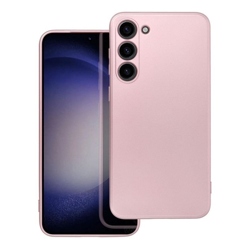 Samsung Galaxy S23 Plus 5G Hülle Metallic Rosa