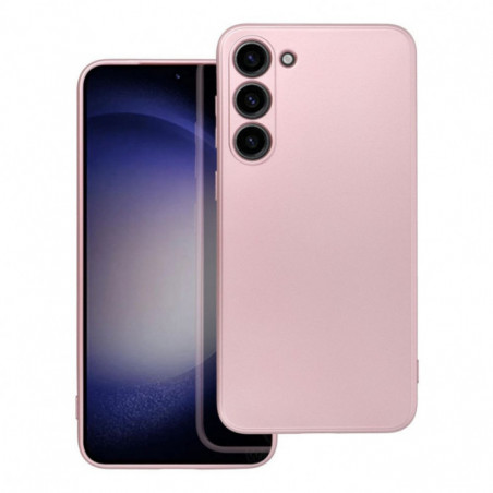 Samsung Galaxy S23 Plus 5G Hülle Metallic Rosa