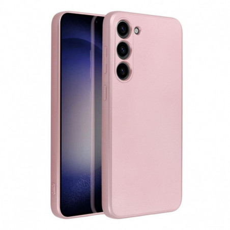 Samsung Galaxy S23 Plus 5G Hülle Metallic Rosa