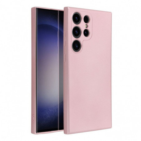 Samsung Galaxy S23 Ultra 5G Hülle Metallic Rosa