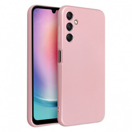 Samsung Galaxy A25 5G Hülle Metallic Rosa