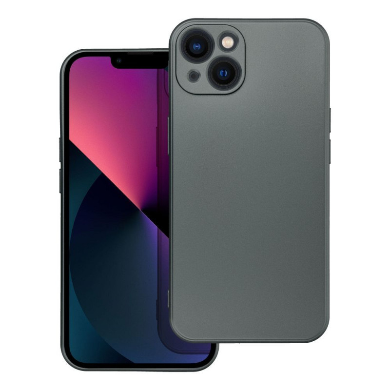 Apple iPhone 13 Hülle Metallic Grau