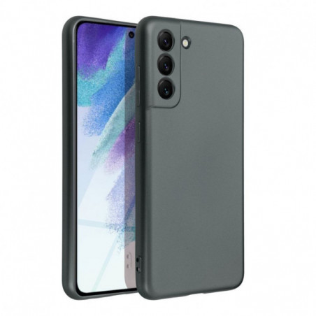 Samsung Galaxy S21 FE 5G Hülle Metallic Grau