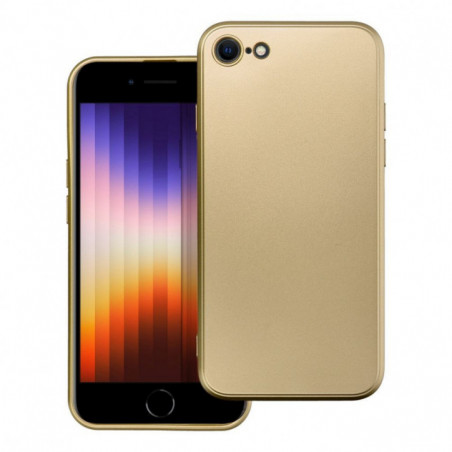 Apple iPhone SE 2022 5G Hülle Metallic Gold