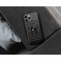 XIAOMI Redmi A3 Hülle Slide Armor Schwarz