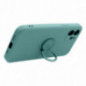 Apple iPhone 16 Hülle Silicone ring Grün