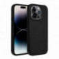 Apple iPhone 16 Plus Hülle Leather Mag Cover Elegant  MagSAFE  Schwarz