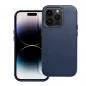 Apple iPhone 16 Pro Max Hülle Leather Mag Cover Elegant  MagSAFE  Indigoblau