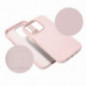 Apple iPhone 16 Hülle Leather Mag Cover Elegant  MagSAFE  Sandrosa