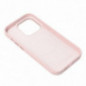 Apple iPhone 16 Pro Max Hülle Leather Mag Cover Elegant  MagSAFE  Sandrosa