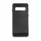CARBON auf Samsung Galaxy S10 FORCELL Silikonhülle Schwarz