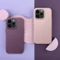 Apple iPhone 16 Plus Hülle Leather Mag Cover Elegant  MagSAFE  Dunkelviolett