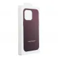 Apple iPhone 16 Plus Hülle Leather Mag Cover Elegant  MagSAFE  Dunkelviolett